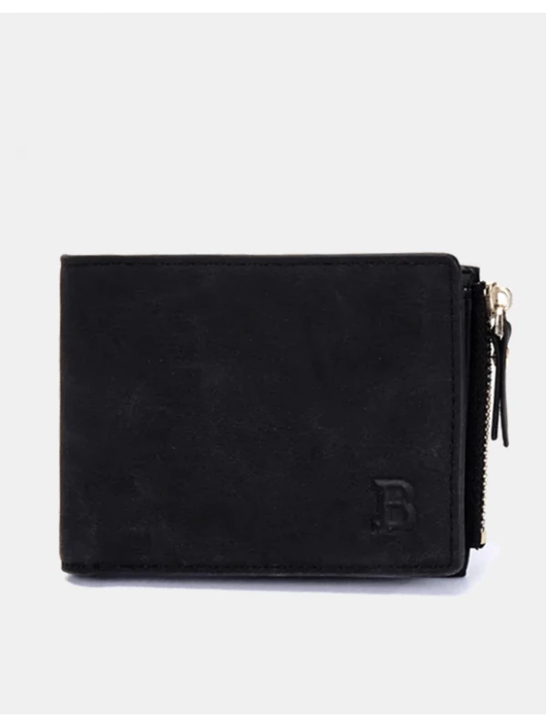 Moška denarnica Baborry Corpio črna