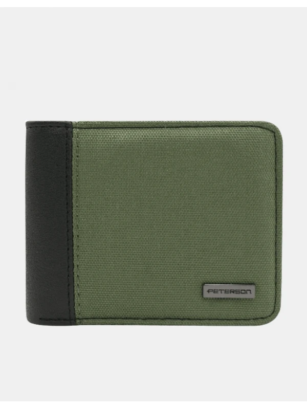 Moška denarnica Peterson Shadow vojaško zelena