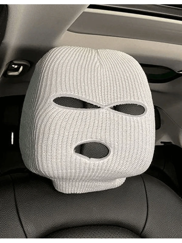 Ski maska za avtosedež bela